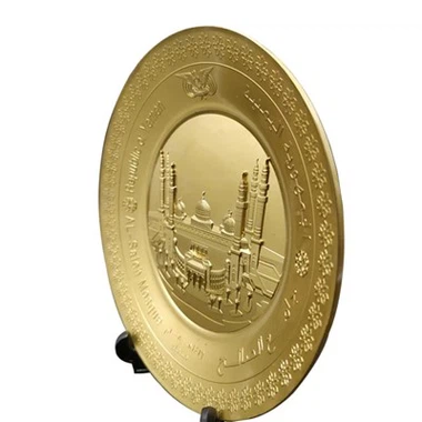 3D reljefinė liejimo matinė atminimo lėkštė