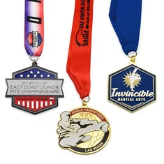 Individualus auksinis sportinis medalis